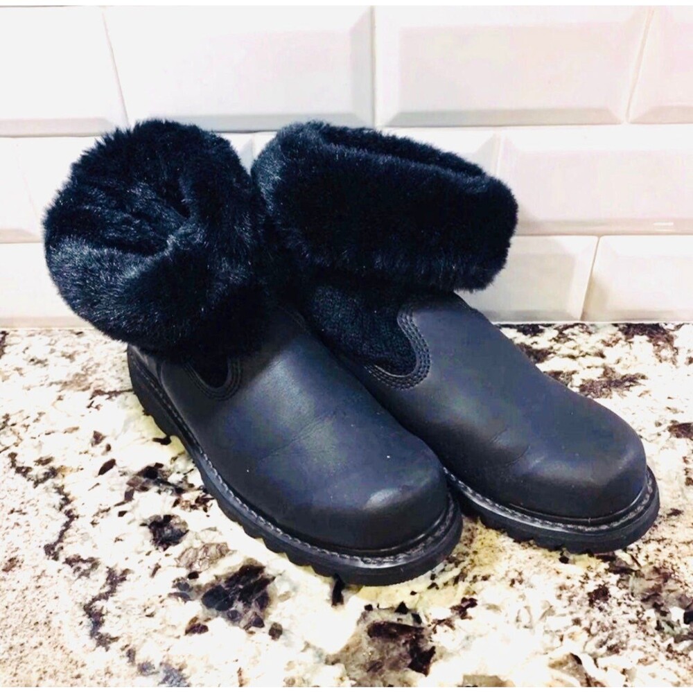 CAT Boots, Work Boots Fur Trim